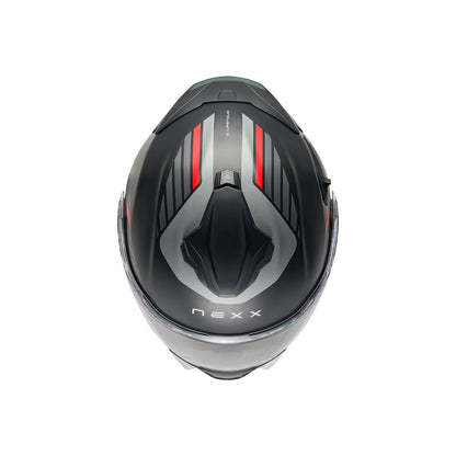 NEXX X.LIFETOUR GLOBE VERMELHO PRETO MATTE
