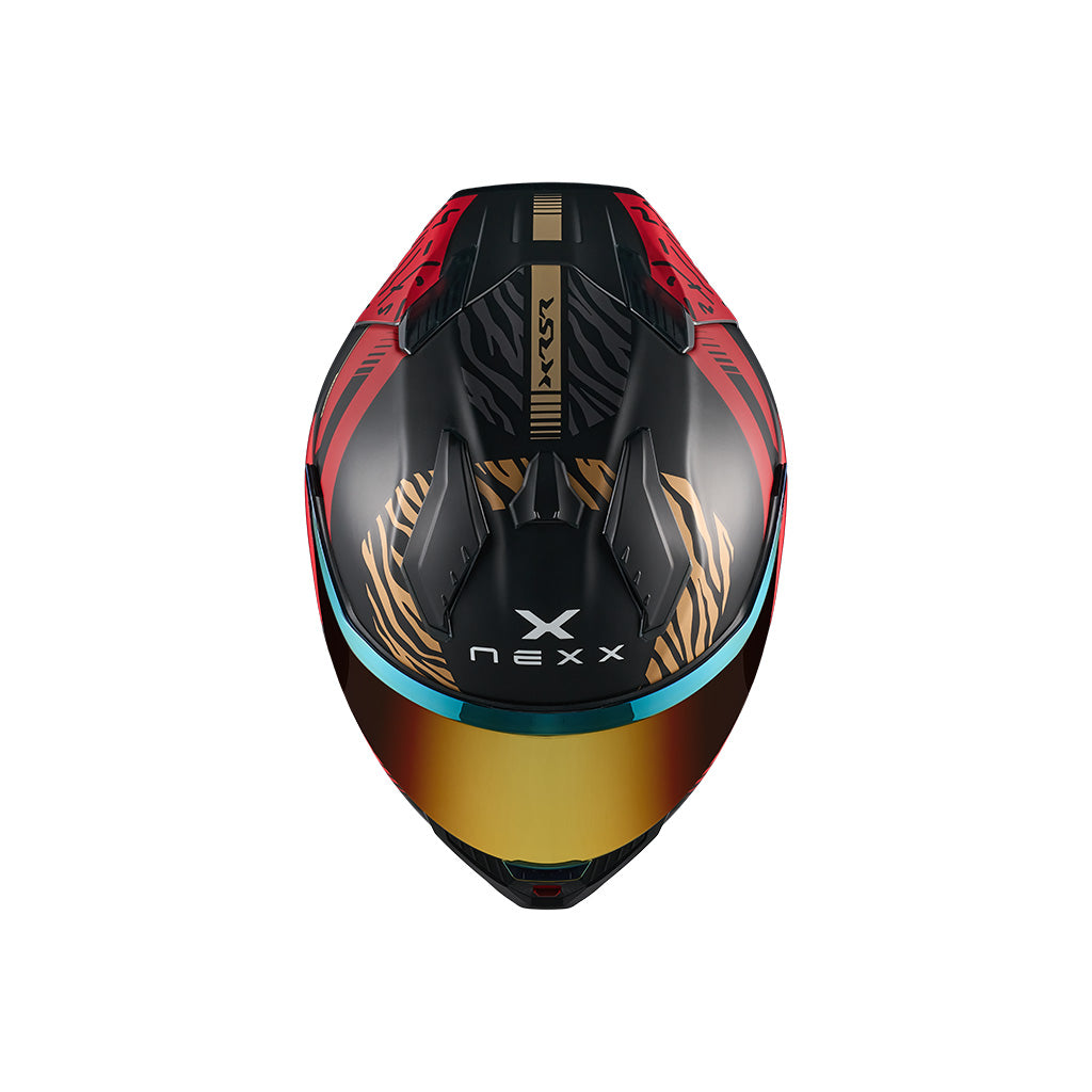 NEXX X.R5R PREDAR PRETO VERMELHO MATTE — imagem 4